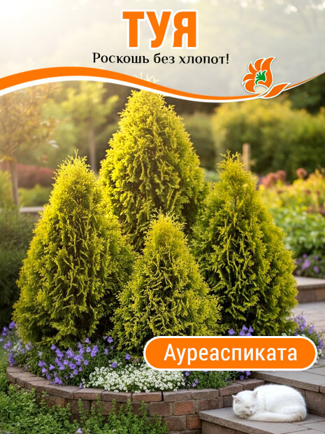 Туя Ауреаспиката (западная)