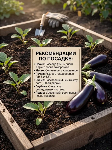 Баклажан Алексеевский семена 